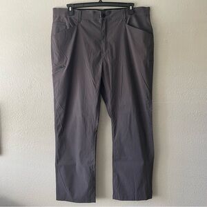 Orvis Men’s Stretch Performance Pants Size 40x30 Gray Hiking Outdoor Lightweight